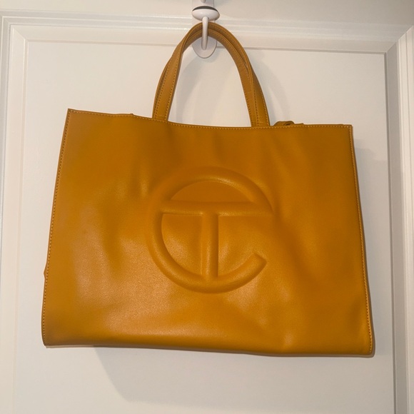 Telfar Handbags - Telfar Women's Mustard Tote Bag